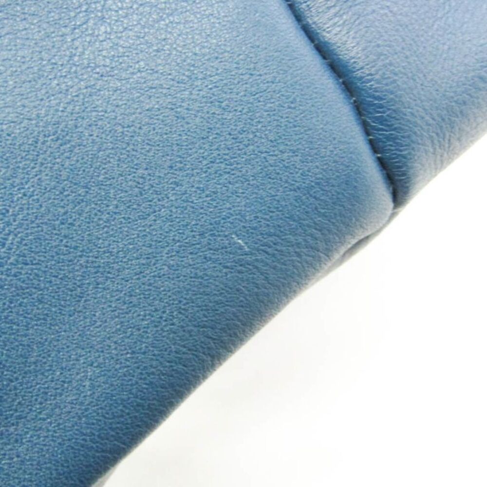 Loewe Goya Backpack .. Leather Backpack Blue - Picture 10 of 10